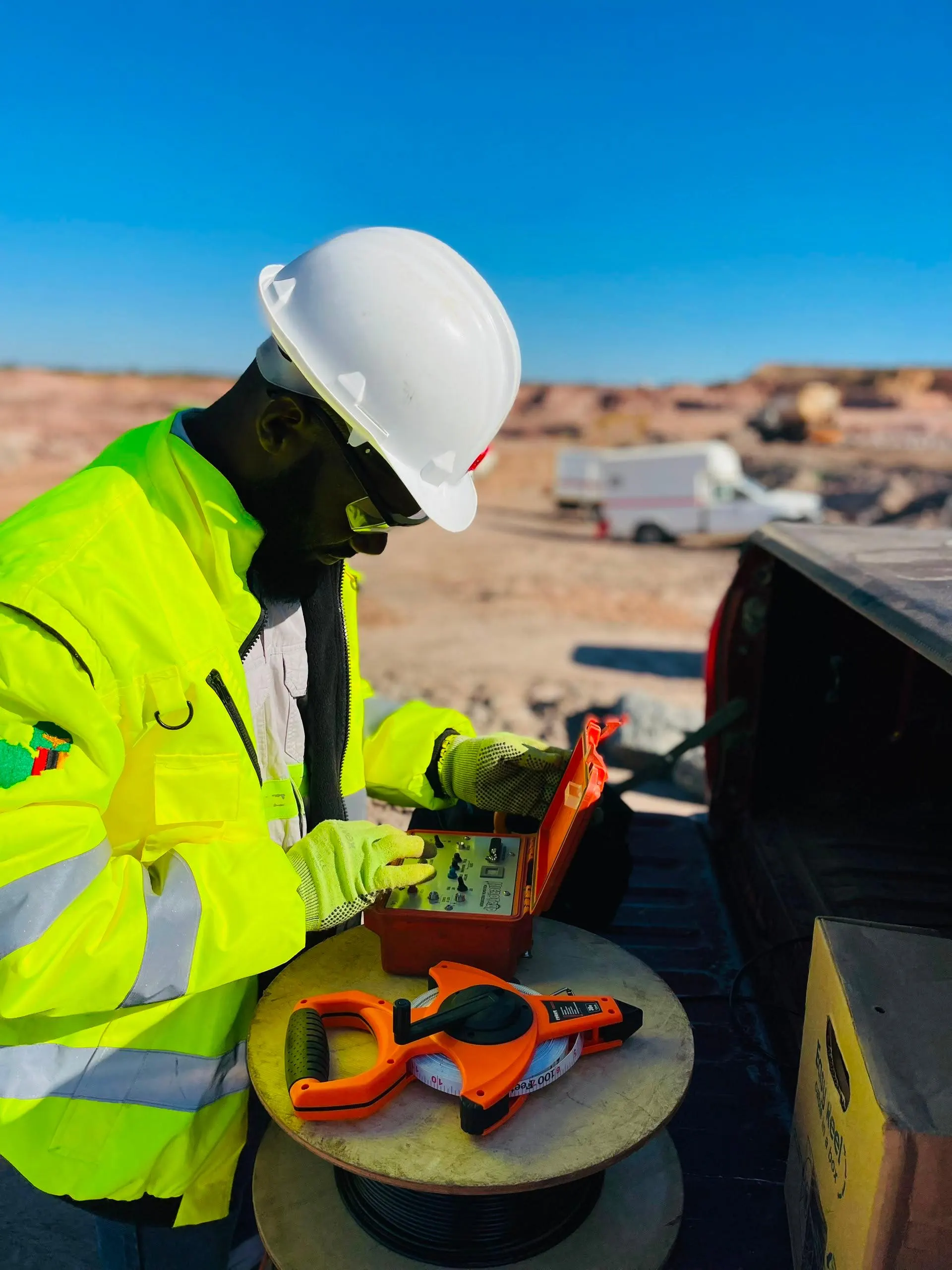 Reliable data starts on site